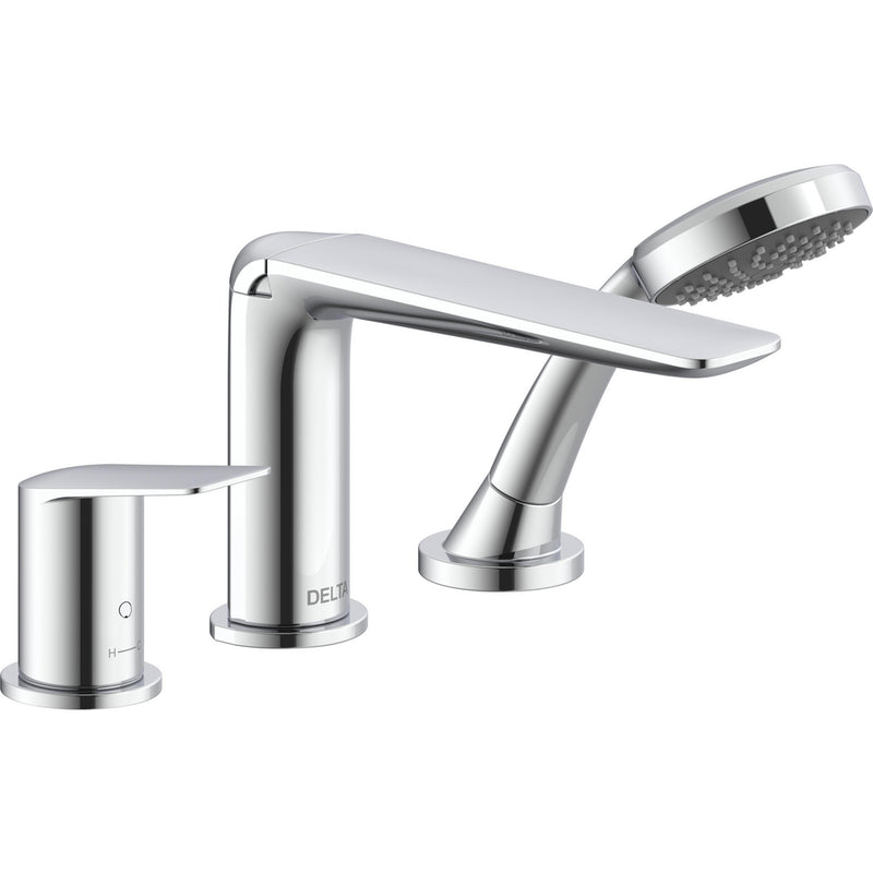DELTA PORTAGE T3771 ROMAN TUB TRIM WITH HAND SHOWER