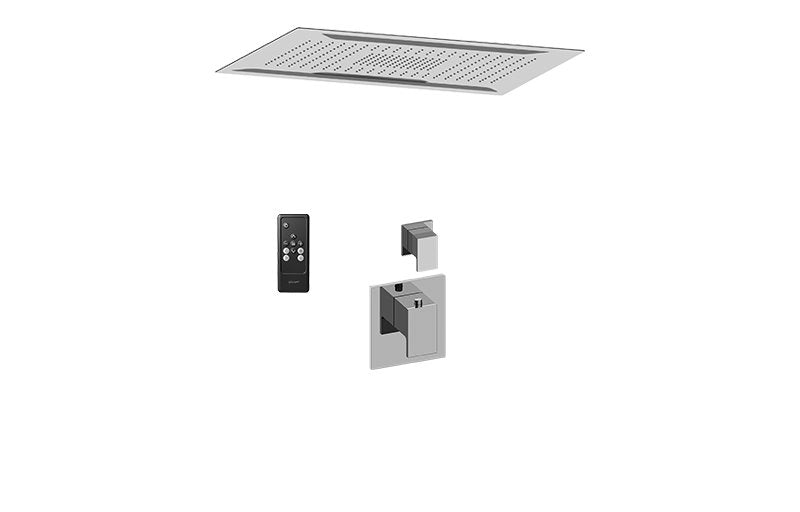 Graff AQ2.000SG-LM31E0 Ceiling-Mount Shower System with Diverter Valve