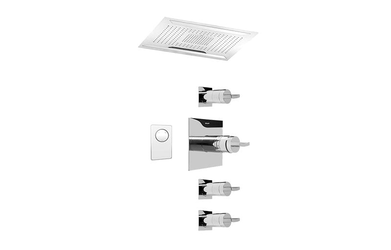 Graff AQ4.000A-C14S Ceiling-Mount Shower System