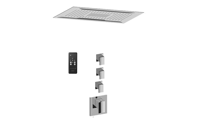 Graff AQ4.000SC-LM36E0-T Ceiling-Mount Shower System - Trim