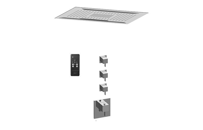 Graff AQ4.000SC-LM39E0 Ceiling-Mount Shower System