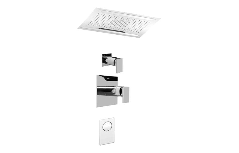 Graff AQ5.000A-LM31S Ceiling-Mount Shower System with Diverter Valve