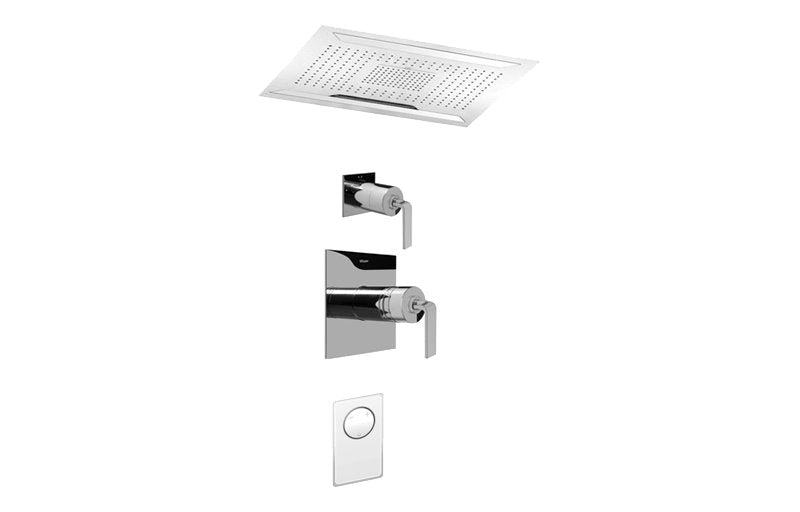 Graff AQ5.000A-LM40S Ceiling-Mount Shower System with Diverter Valve