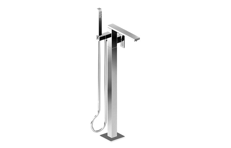Graff G-11254-LM55N-T Incanto Floor Mount Tub Filler with Diverter and Handshower Trim Only