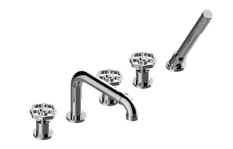Graff G-11351-C18B Vintage Roman Tub Set