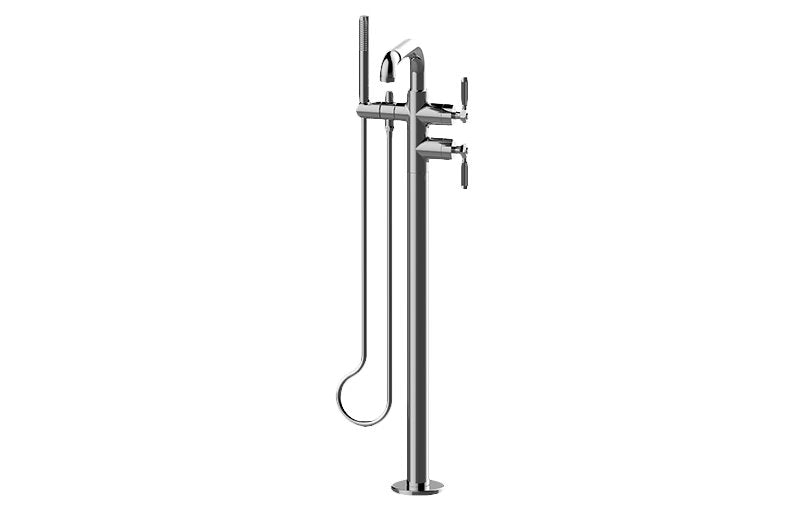 Graff G-11354-LM56B Vintage Floor-Mounted Tub Filler