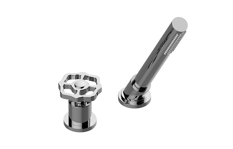Graff G-11355-C18B-T Vintage Handshower and Diverter Set - Trim Only
