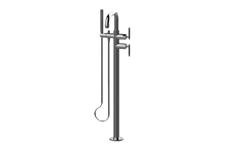 Graff G-11454-LM57B Harley Floor-Mounted Tub Filler