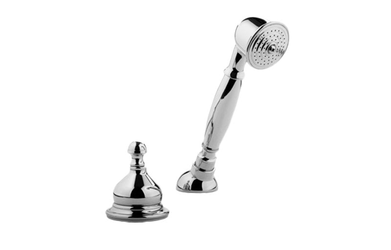 Graff G-1155-T Adley Deck-Mounted Handshower and Diverter - Trim Only
