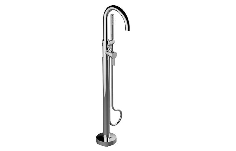 Graff G-1752-LM46N Terra Floor-Mounted Tub Filler - Rough and Trim