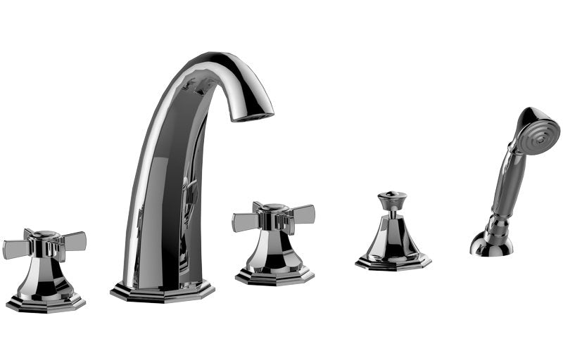 Graff G-1951-C16R Topaz Roman Tub Set