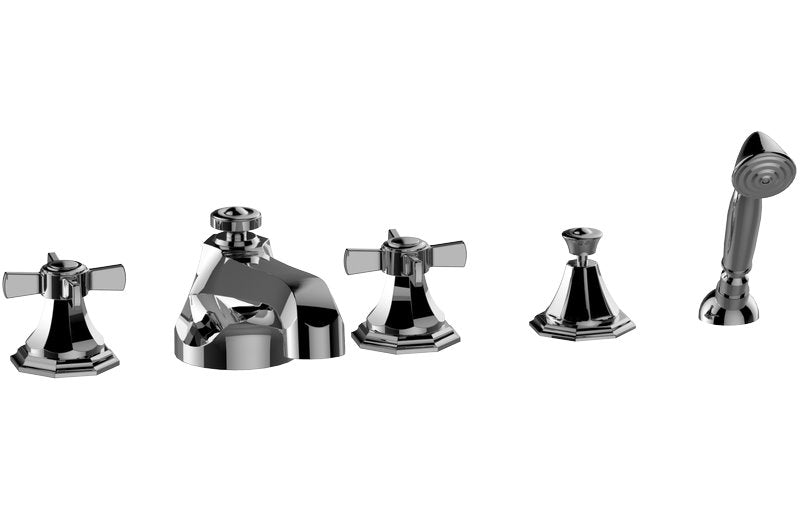 Graff G-1953-C16R Topaz Roman Tub Set