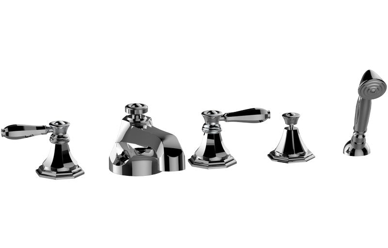 Graff G-1953-LM63B Topaz Roman Tub Set