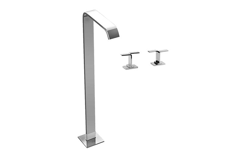 Graff G-2353-C9B Immersion Floor-Mounted Tub Filler