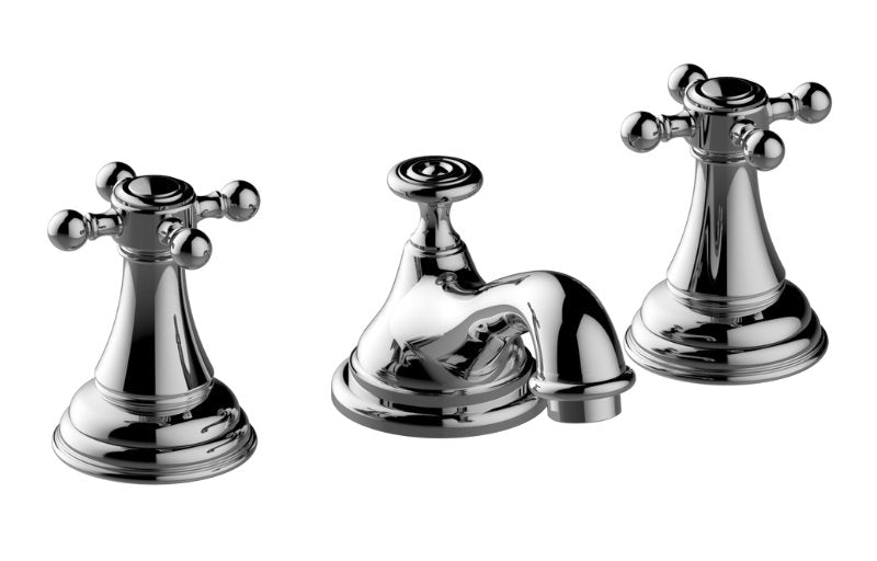 Graff G-2410-C21B Lauren Widespread Lavatory Low Spout Faucet