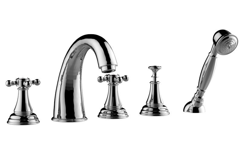 Graff G-2451-C21B Lauren Roman Tub Set