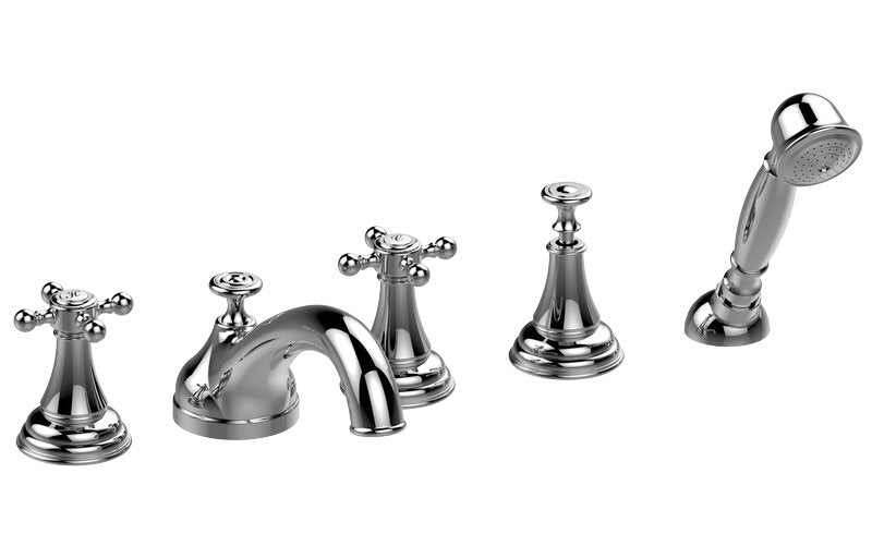 Graff G-2453-C21B Lauren Roman Tub Set