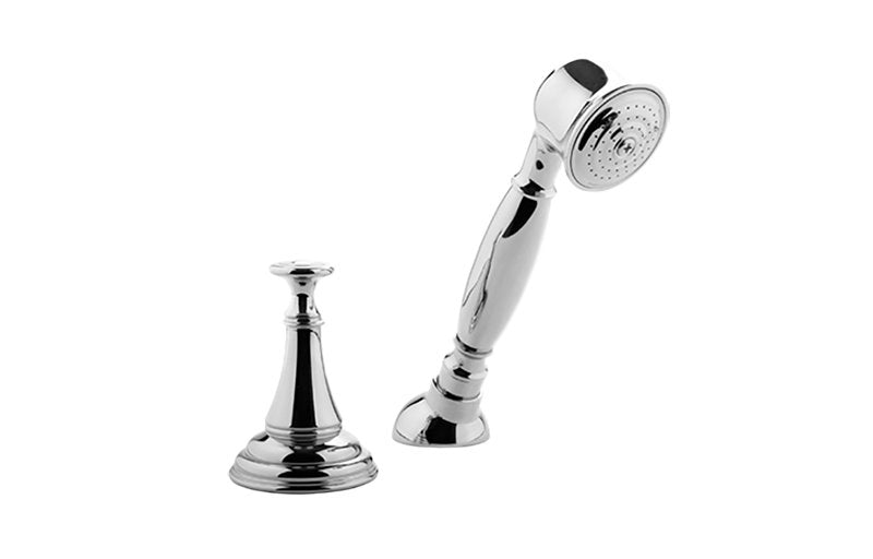 Graff G-2455 Lauren Deck-Mounted Handshower and Diverter Set