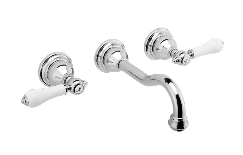 Graff G-2530-LC1-T Adley Wall-Mounted Lavatory Faucet - Trim Only