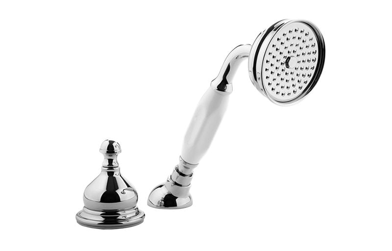 Graff G-2555-T Adley Deck-Mtd Handshower and Diverter - Trim Only