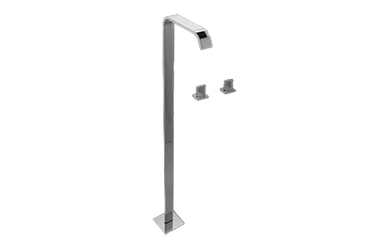 Graff G-3652-C14B Targa Floor-Mounted Tub Filler