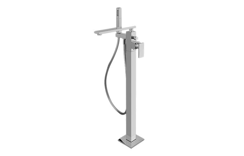 Graff G-3754-LM31N-T Solar Floor-Mounted Tub Filler - Trim Only