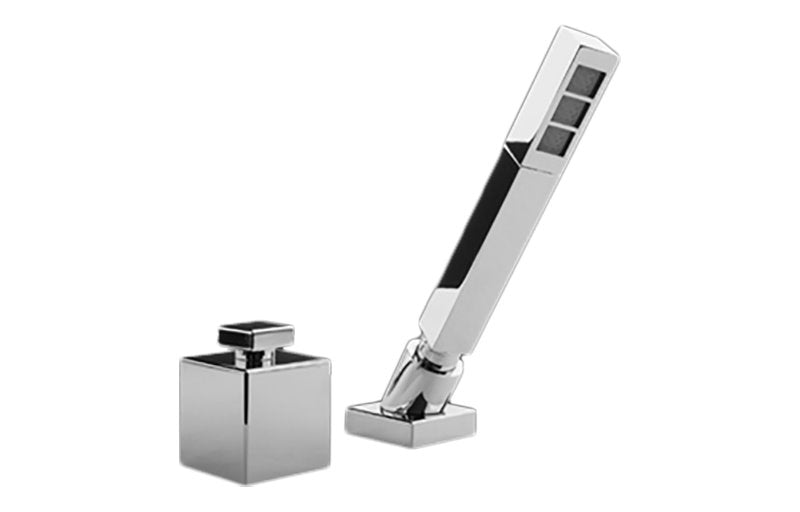 Graff G-3755 Solar Deck-Mounted Handshower and Diverter Set
