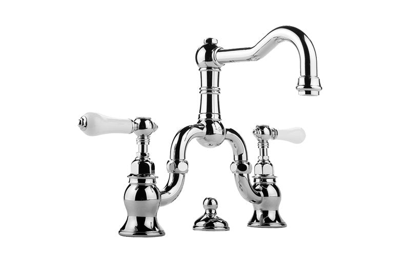 Graff G-3800-LC1 Adley Widespread Bridge Lavatory Faucet