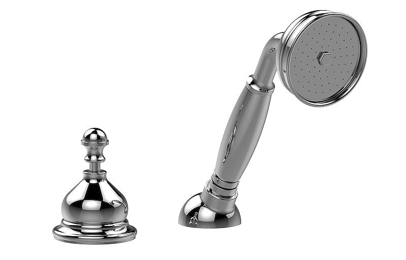 Graff G-3855-T Adley Deck-Mounted Handshower and Diverter - Trim Only