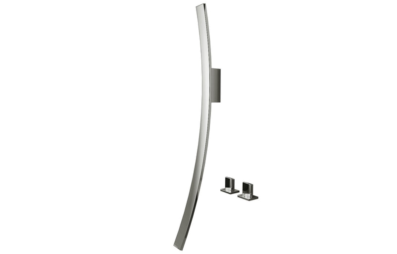 Graff G-6000-C14U Luna Wall-Mounted Lavatory/Vessel Filler with Deck-Mounted Handles