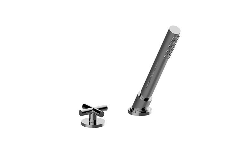 Graff G-6156-C17B-T M.E. 25 Deck-Mounted Handshower and Diverter Set - Trim Only