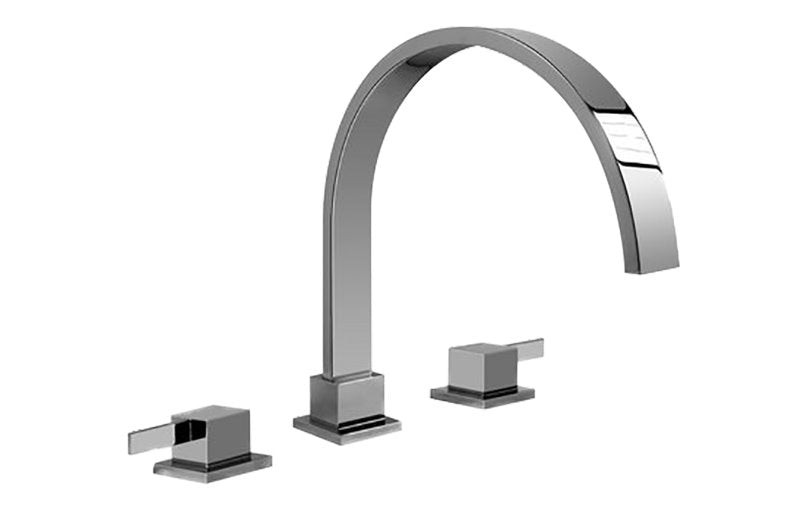 Graff G-6250-LM39B-T Qubic Tre Roman Tub - Trim Only