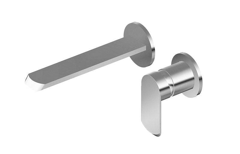 Graff G-6638-LM45W Phase Wall-mounted Lavatory Faucet - 71/2" Spout - Rough and Trim