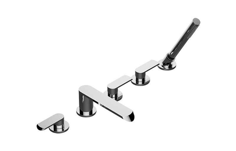 Graff G-6651-LM45B Phase Roman Tub Set with handshower - Rough and Trim