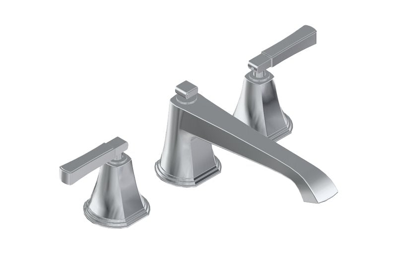 Graff G-6850-LM47B-T Finezza UNO Roman Tub Set with Lever Handle - Trim Only