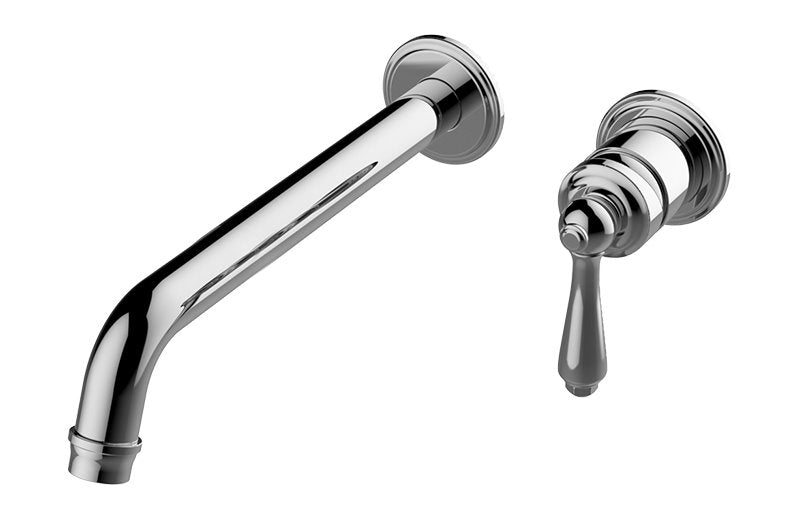 Graff G-6936-LM48W Camden Wall Mount Lavatory Faucet - 9 1/4" Spout - Rough and Trim
