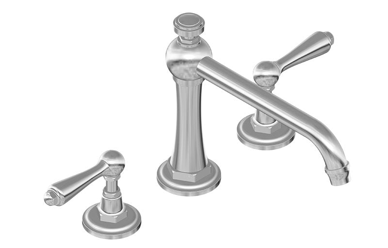 Graff G-6950-LM48B Camden  Roman Tub Set with Lever Handle - Rough and Trim