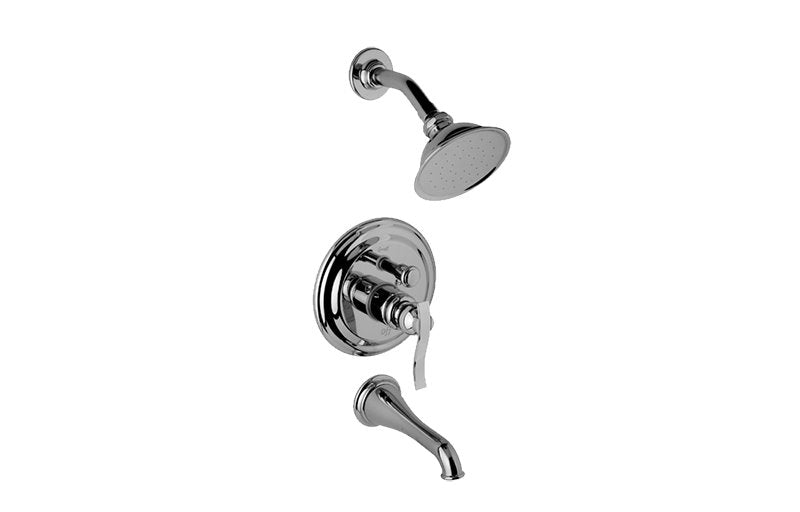 Graff G-7165-LM20S Traditional Pressure Balancing Tub and Shower Set - Rough and Trim