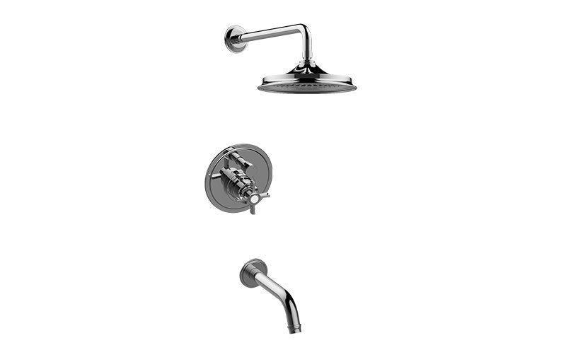 Graff G-7215-C16S Contemporary Pressure Balancing Shower Set - Rough and Trim