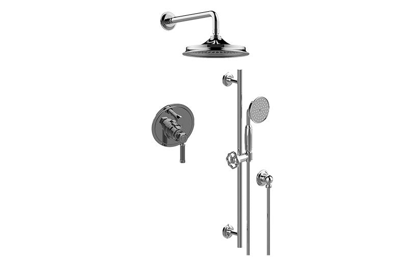 Graff G-7226-LM56B-T Contemporary Pressure Balancing Shower Set - Trim Only