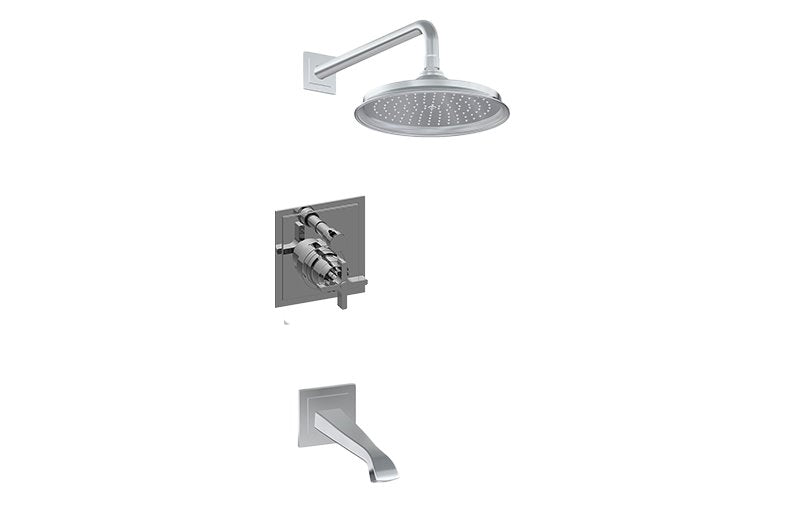 Graff G-7270-C15S Contemporary Pressure Balancing Shower Set - Rough and Trim