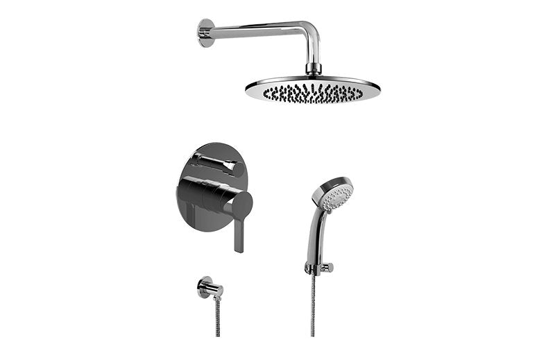 Graff G-7279-LM46S-T Contemporary Pressure Balancing Shower with Handshower - Trim Only