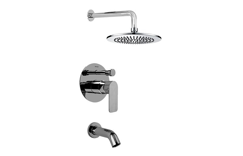 Graff G-7280-LM42S Contemporary Pressure Balancing Shower Set - Rough and Trim