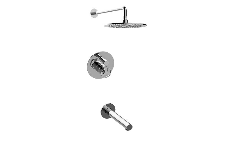 Graff G-7282-C19B Contemporary Pressure Balancing Shower Set - Rough and Trim