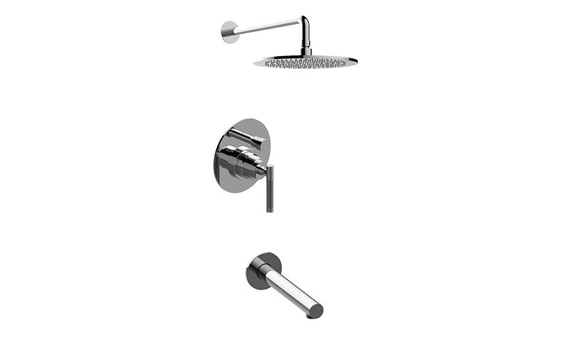 Graff G-7282-LM57B Contemporary Pressure Balancing Shower Set - Rough and Trim