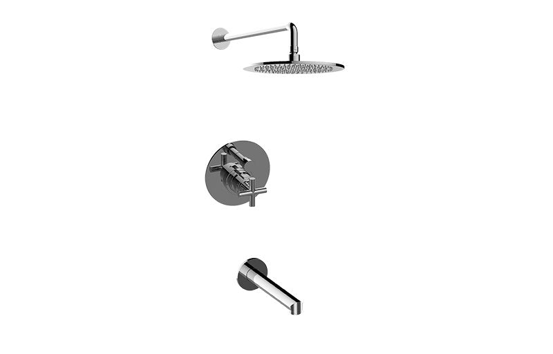 Graff G-7284-C17B-T Contemporary Pressure Balancing Shower Set - Trim Only