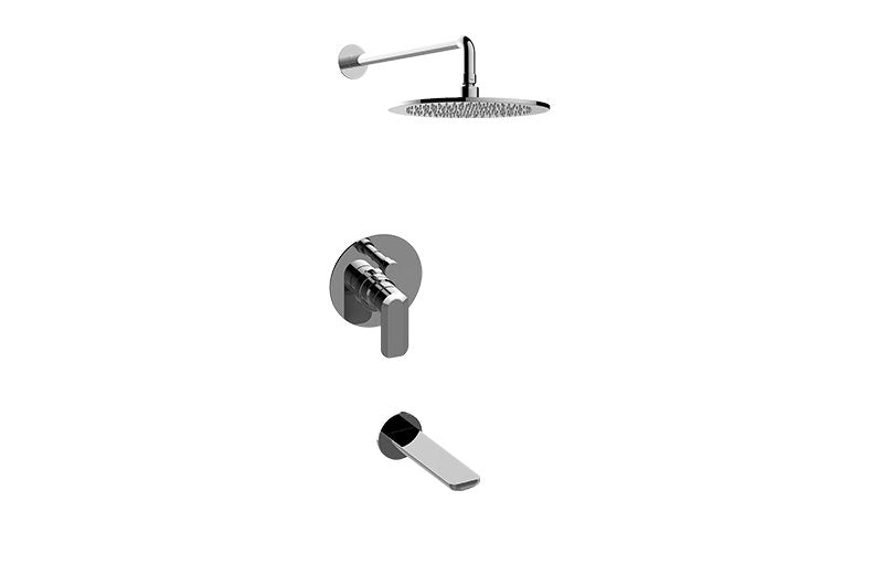 Graff G-7286-LM58S Contemporary Pressure Balancing Shower Set - Rough and Trim