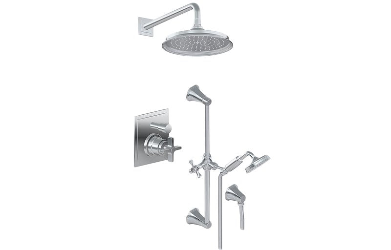 Graff G-7287-C15S-T Contemporary Pressure Balancing Shower Set - Trim Only