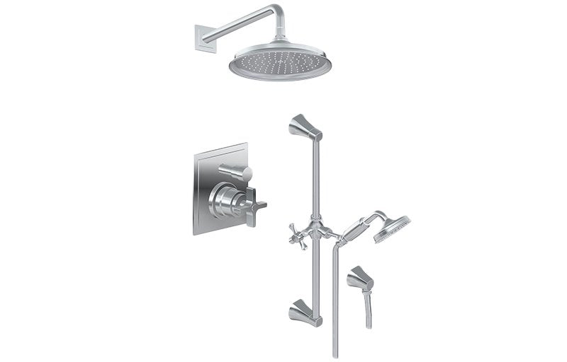 Graff G-7288-C15S-T Contemporary Pressure Balancing Shower Set - Trim Only
