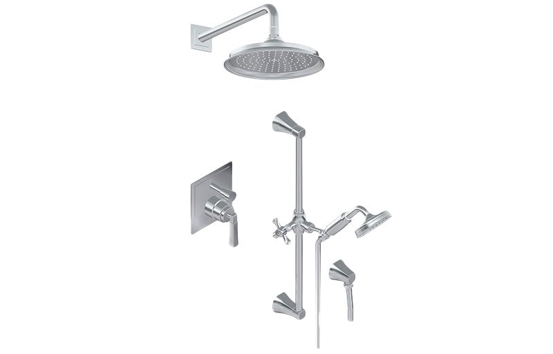 Graff G-7288-LM47S-T Contemporary Pressure Balancing Shower Set - Trim Only
